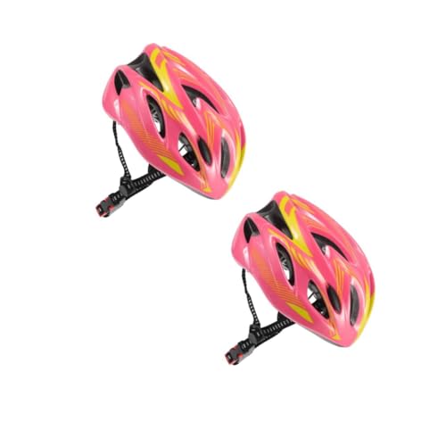 Happyyami 2St Kinderhelm Stirnband fahrradhelm Helm für Fahrradhelm Helm für Elektroroller Fahrradhelm für Jugendliche Kinderschutzhelm Jugend Motorradhelm Folge Rosa von Happyyami