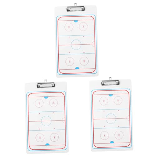 Happyyami 3st Taktisches Brett Planke Basketball-whiteboard Vorstand Für Kreative Trainer Wettkampftafel Planungstafel Hockeybrett Planungstrainer-Board Brett Für Spiel Spielbrett PVC von Happyyami