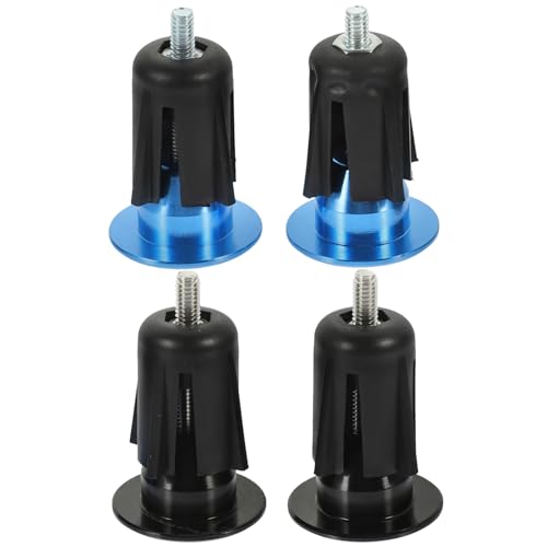 Happyyami 5 Sätze Stecker Für Fahrradgriffe Lenkerband Scooter-Griffe Sperren Lenkergriffe Für Fahrräder Pedale Gepolstert Zyklus Handschuhe Schlüssel Schlösser Kabel Ende Plastik 2 Paar * 5 von Happyyami