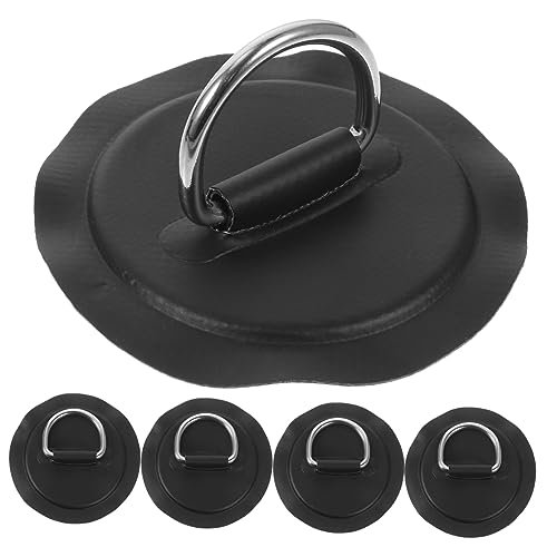 Happyyami 5st Seilschnalle Für Gummiboote Bungee Haken Angelkajak Elektrische Pumpe Kette Aufblasgerät Handhaben Schwimmbad Bootfahren Paddeln Bootsboje Bausätze Abfluss Bausatz PVC Black von Happyyami