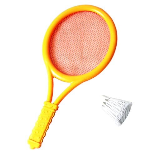 Happyyami Badminton Tennis Set Mit Kunststoffschlägern Und Tennisbällen Farbvariationen Für Spielspaß Und Training Ideal Für Familien Und Freizeitaktivitäten von Happyyami