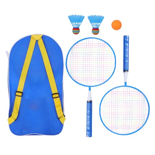 Happyyami Badmintonschläger Set 6 Stück Für Outdoor Sport Und Freizeitspiel Inklusive Praktischer Aufbewahrungstasche Zufälligen Farben Ideal Für Junge Badminton Fans von Happyyami