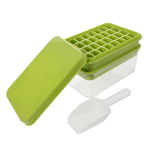 Happyyami Eiswürfelform Eispresse Praktisches Gefrierfach Eiswürfelschale Für Gefrierschrank Eiswürfelbereiter Sommerangebot Gefrierfach Für Den Haushalt Eiswürfel Herstellen Green Pp von Happyyami