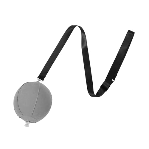 Happyyami Golf-smartball Golf-Swing-Trainer-Ball Golfschwunghilfe Golf-arm-Swing-Train-Tool Schwungtrainer Golf Golfzubehör Seil Für Golf Golf-übungsgeräte Oberflächenbeflockung Grey von Happyyami