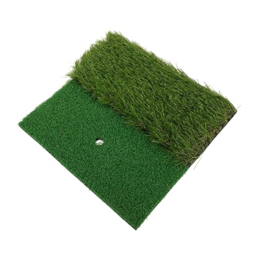 Happyyami Golfpad Golf-übungsnetz Golf-Rasen-übungsmatte Putting-Matte Golfmatten Golf-trainingsmatte Professioneller Golfrasen Golf-übungsmatten Golfschlagmatte Pp Nylongras Green von Happyyami