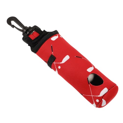 Happyyami Golftasche Träger Golf-Aufbewahrungstasche tragen Golfhandtücher Golf-Putter würfelunterlage schulanfänger Golfballtasche zum Aufhängen Outdoor-Golfballbeutel Golfzubehör Neopren von Happyyami