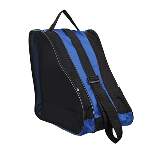 Happyyami Tasche Für Rollschuhe Skateboards Für Tragbare Skatetasche Träger Für Rollschuhe Schlittschuhtaschen Tragen Skater-Rucksack Aufbewahrung Von Rollschuhen Blue Stoff von Happyyami