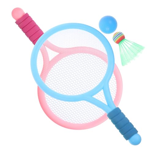 Happyyami Tennisschläger Und Badmintonschläger Set Mit Weichen Bällen Und Federbällen Ideal Für Outdoor Spiele Inklusive Aufbewahrungstasche Für Garten Und Freizeitaktivitäten von Happyyami