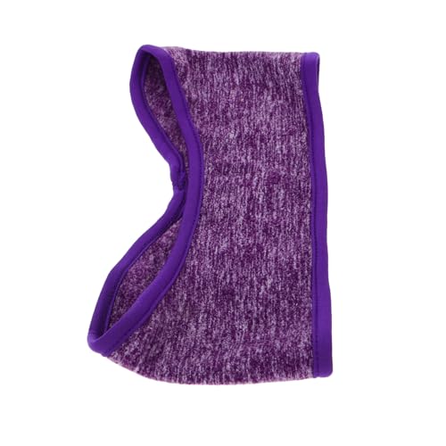 Happyyami Warmes Stirnband für den Außenbereich Sport Stirnband Winter Stirnband Winter Kopfband Sport-Ohrenwärmer Laufstirnband für Damen Laufzubehör für Damen Ohrschutz Polarfleece Violett von Happyyami