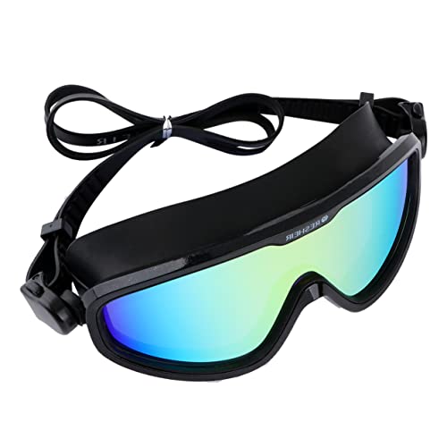 Happyyami Wasserdichte Schwimmbrille Antifog Für Unisex Praktische Taucherbrille Mit UV Schutz Und Klarem Sichtfeld Ideal Für Wettkampf Und Freizeit Schwarz von Happyyami