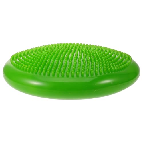 Happyyami Yoga Balance Pad bretter Kniepolster Yoga Kniepolster für Yoga Gleichgewichtstraining Yoga Pad Sitzkissen Balance Pad Yoga-Pad Yoga-Matten Kissen für Yoga Yoga-Versorgung PVC Green von Happyyami