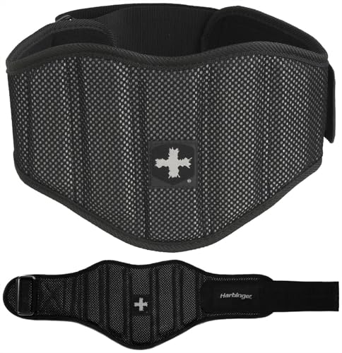 Harbinger Nylon Gewichthebergürtel für Gewichtheber, Fitness Krafttraining, Schwarz,Small Harbinger Nylon Gewichthebergürtel für Gewichtheber, Fitness Krafttraining, Schwarz,Small von Harbinger