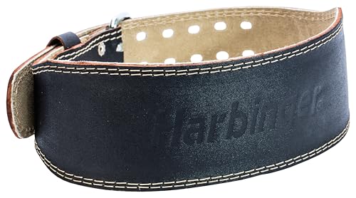 Harbinger Gewichthebergürtel, Gepolsterter Ledergürtel für Mehr Komfort Beim Krafttraining, Schwarz Harbinger Gewichthebergürtel, Gepolsterter Ledergürtel für Mehr Komfort Beim Krafttraining, Schwarz von Harbinger