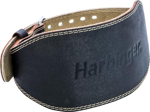 Harbinger 28520 Gürtel für Gewichtheber 6 Zoll Leather Belt, Black, M Harbinger 28520 Gürtel für Gewichtheber 6 Zoll Leather Belt, Black, M von Harbinger
