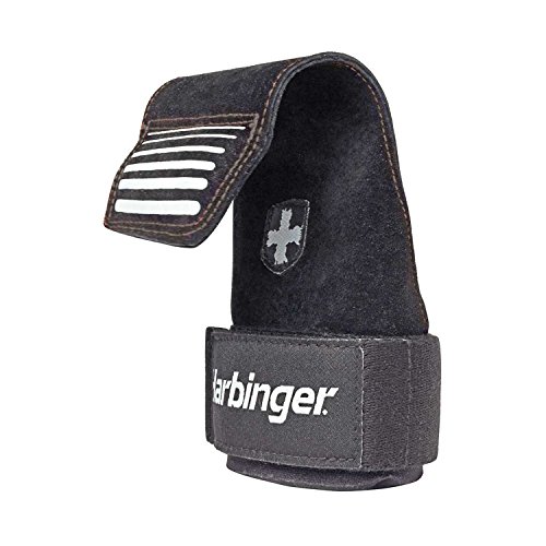 Harbinger Lifting Grips Hebegurt für Handgelenkschutz, Gewichtheben, Krafttraining, Schwarz Harbinger Lifting Grips Hebegurt für Handgelenkschutz, Gewichtheben, Krafttraining, Schwarz von Harbinger