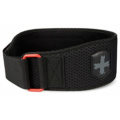 Harbinger Men's Hexcore Belt L-Red Fitness-Gurte, Large von Harbinger