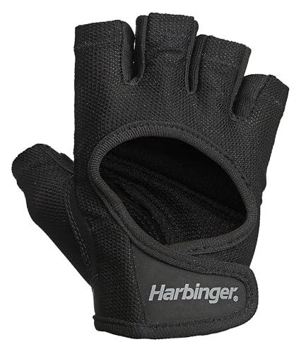 Harbinger Power Fitness Handschuh, Gewichtheber Handschuhe, Waschmaschinengeeignet, Schwarz, S Harbinger Power Fitness Handschuh, Gewichtheber Handschuhe, Waschmaschinengeeignet, Schwarz, S von Harbinger
