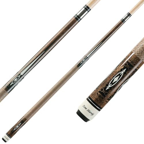 Hardy Pool Billard Queue TH-3, Billardqueue aus hochwertigem Ahornholz, Cue Länge 147 cm, 13 mm Le Pro Klebeleder, Feingewinde, Edelstahl-Joint von Hardy