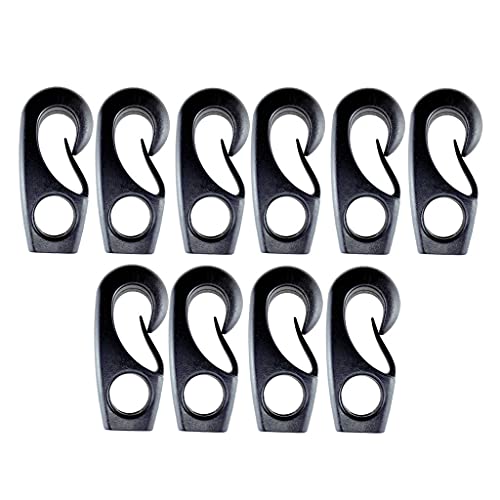 Harilla 10 Strapazierfähige, Schwarze, Elastische Nylonhaken Harilla 10 Strapazierfähige, Schwarze, Elastische Nylonhaken von Harilla