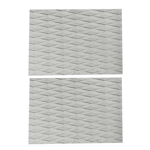 Harilla 2 Grooved Eva Traction Pads Deck Grip Tail Pads für Surf / / Surfboard/Kiteboard/Skimboard/Paddleboard/S, Grau 2 Stück Harilla 2 Grooved Eva Traction Pads Deck Grip Tail Pads für Surf / / Surfboard/Kiteboard/Skimboard/Paddleboard/S, Grau 2 Stück von Harilla