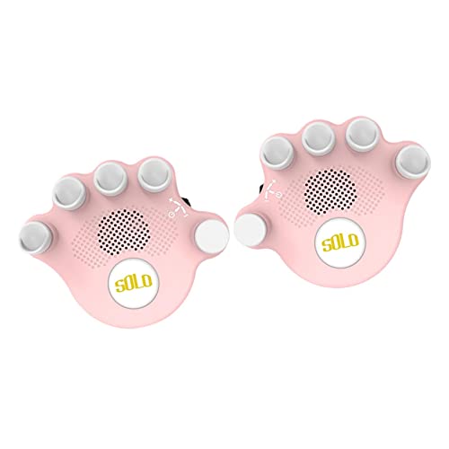 Harilla 2 Stück Piano Finger Trainer Exerciser Instrument Zubehör Piano Finger Trainingsgerät Einstellbare Lautstärke für, ROSA Harilla 2 Stück Piano Finger Trainer Exerciser Instrument Zubehör Piano Finger Trainingsgerät Einstellbare Lautstärke für, ROSA von Harilla