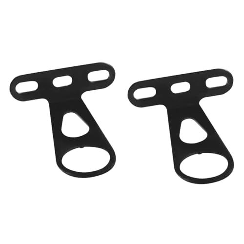 Harilla 2X Fahrradkorb vorne, Feste Halterung, Halterungen, universell, für die Installation des Fahrradkorbs für Mountainbikes, Schwarz Harilla 2X Fahrradkorb vorne, Feste Halterung, Halterungen, universell, für die Installation des Fahrradkorbs für Mountainbikes, Schwarz von Harilla