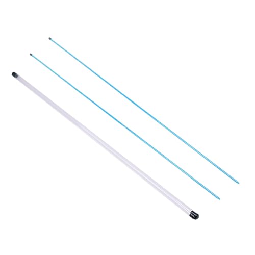Harilla 2X Golf Ausrichtung Sticks mit Klar Lagerung Rohr Haltung Korrektur Putter Lehre Golf Swing Trainer für Schwung Praxis, Blau, 80CM von Harilla