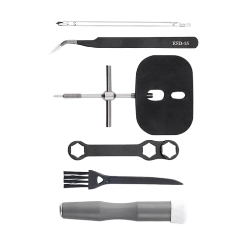 Harilla Angelrollen-Werkzeugset, Angelrollen-Reparatur-Wartungsset, leichtes Angelrollen-Wartungswerkzeug für die Angelrolle, 5 Stück Harilla Angelrollen-Werkzeugset, Angelrollen-Reparatur-Wartungsset, leichtes Angelrollen-Wartungswerkzeug für die Angelrolle, 5 Stück von Harilla