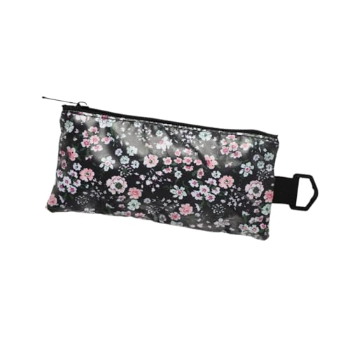 Harilla Aufbewahrungstasche für Make-up, Beautycase, Blumenmuster, wasserabweisend, aufhängbares Stiftetui, Snack-Organizer-Tasche für Bleistiftgarn, von Harilla