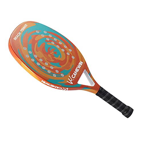 Harilla Beach-Tennisschläger mit Balltasche, Carbonrahmen, Unisex, stoßfest, leicht, für, Training, Tennis, Outdoor-Spiele, Anfänger, Orange Harilla Beach-Tennisschläger mit Balltasche, Carbonrahmen, Unisex, stoßfest, leicht, für, Training, Tennis, Outdoor-Spiele, Anfänger, Orange von Harilla