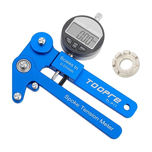 Harilla Bikes Tension Meter Speichenkalibrierungswerkzeug Radfahren für Outdoor-Sport-Fahrradliebhaber, digitales Messgerät Harilla Bikes Tension Meter Speichenkalibrierungswerkzeug Radfahren für Outdoor-Sport-Fahrradliebhaber, digitales Messgerät von Harilla