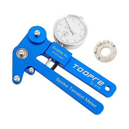 Harilla Bikes Tension Meter Speichenkalibrierungswerkzeug Radfahren für Outdoor-Sport-Fahrradliebhaber, mechanischer Zähler Harilla Bikes Tension Meter Speichenkalibrierungswerkzeug Radfahren für Outdoor-Sport-Fahrradliebhaber, mechanischer Zähler von Harilla