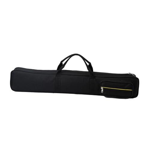 Harilla Billard Queue Fall Pool Queue Tasche Handheld 1/2 Jointed Queue Fall Snooker Queue Lagerung Tasche Billard Pool Queue Stick Tragetasche, Schwarz von Harilla