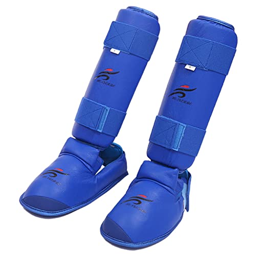 Harilla Boxen Schienbeinschoner Bein Spannschutz Kampfsport Schutzausrüstung boxeo en tailandia Thai Pads Karate MMA für Erwachsene Kinder Training Sparring, Link Blau S Harilla Boxen Schienbeinschoner Bein Spannschutz Kampfsport Schutzausrüstung boxeo en tailandia Thai Pads Karate MMA für Erwachsene Kinder Training Sparring, Link Blau S von Harilla