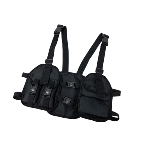 Harilla Brust Rig Tasche Brust Harness Front Pack Beutel für Übung Männer Rucksackreisen Wandern von Harilla