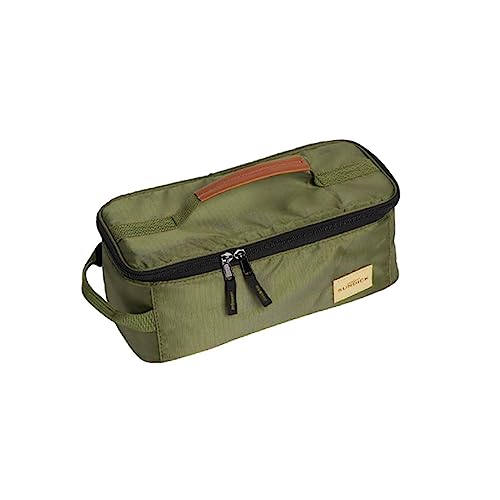 Harilla Camping-Kochgeschirr-Aufbewahrungstasche, Handtasche, Reiseutensilien, Oxford, Leere Geschirrtasche, Picknicktasche für Zuhause, Outdoor, Küche, GRÜN Harilla Camping-Kochgeschirr-Aufbewahrungstasche, Handtasche, Reiseutensilien, Oxford, Leere Geschirrtasche, Picknicktasche für Zuhause, Outdoor, Küche, GRÜN von Harilla