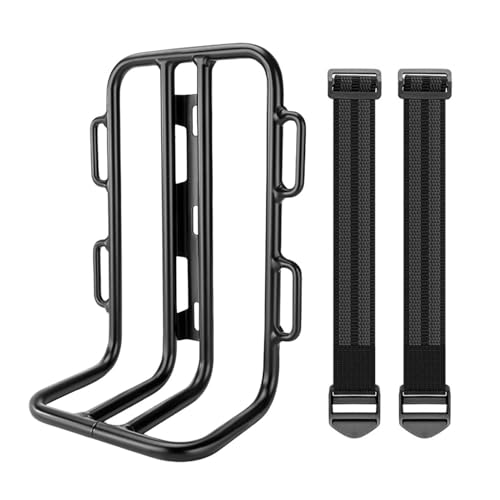Harilla Cargo Pannier Bike Front Rack Träger Aluminium Legierung Gepäck Regal Fahrrad Front Rack für Rennrad Reise Reise Faltrad Harilla Cargo Pannier Bike Front Rack Träger Aluminium Legierung Gepäck Regal Fahrrad Front Rack für Rennrad Reise Reise Faltrad von Harilla