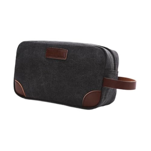 Harilla Clutch-Tasche, Aufbewahrung, praktischer Ausweishalter, Mini-Handtasche für den Einkauf von Abschlussball-Geschenken, Schwarz von Harilla