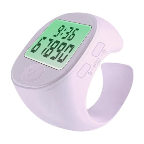 Harilla Elektronischer Fingerzähler, digitaler Fingerzähler, Schwimmen, leise Uhr, tragbar, leicht, Handzähler, mechanisch, Weiß Harilla Elektronischer Fingerzähler, digitaler Fingerzähler, Schwimmen, leise Uhr, tragbar, leicht, Handzähler, mechanisch, Weiß von Harilla