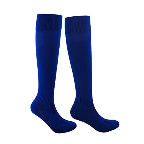 Harilla Fechtsocken, Fechtsocken, schweißabsorbierend, verdickte schützende Fechtstrümpfe, Unisex für sportliche Softball-Folie, Blau, XL von Harilla