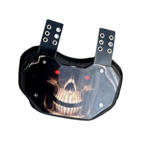 Harilla Football Back Plate - Hinterer Rückenschutz für Fußballspieler - Harte Außenschale und konturierte Schaumstoff-Untere Backplate - Unteres, 25.5 cm X 16 cm Harilla Football Back Plate - Hinterer Rückenschutz für Fußballspieler - Harte Außenschale und konturierte Schaumstoff-Untere Backplate - Unteres, 25.5 cm X 16 cm von Harilla