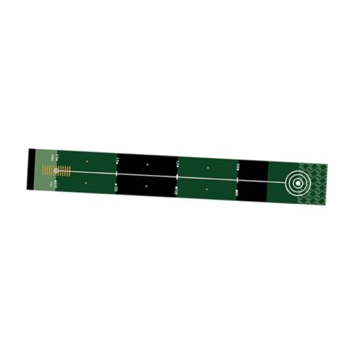 Harilla Golf-Putting-Matte, Golf-Schlagmatte, verbessert die Putting-Fähigkeiten, 3 m, für Hinterhof, Zuhause, Büro, drinnen und draußen, Geschenke für Golfer, Style C von Harilla