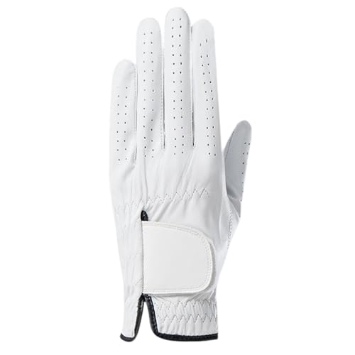 Harilla Golfhandschuhe, einzelne Handschuhe für die Linke Hand, elastischer, Rutschfester Griff, klebrige Manschette, Mesh-Golfhandschuh, Golfhandschuhe für, L von Harilla