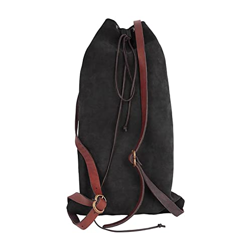 Harilla Großer mittelalterlicher Rucksack Tagesrucksack für Männer Frauen für Sport Business Outdoor Klettertasche, Schwarz Harilla Großer mittelalterlicher Rucksack Tagesrucksack für Männer Frauen für Sport Business Outdoor Klettertasche, Schwarz von Harilla