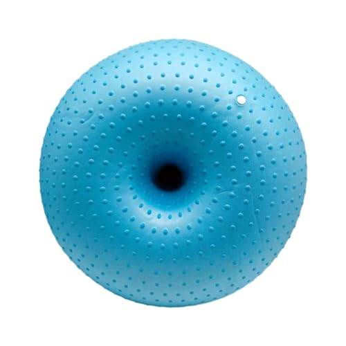 Harilla Gymnastikball, Donut-Ball, Flexible Sitzgelegenheit, aufblasbarer, Dicker Yoga-Ball, Fitness-Ball für Pilates, Yoga-Workouts, Core-Training, Blau Harilla Gymnastikball, Donut-Ball, Flexible Sitzgelegenheit, aufblasbarer, Dicker Yoga-Ball, Fitness-Ball für Pilates, Yoga-Workouts, Core-Training, Blau von Harilla