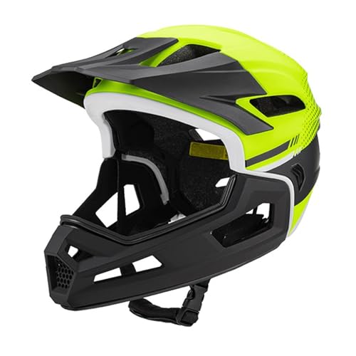 Harilla Integralhelm Fahrradhelm Fahrradausrüstung Fahrradhelm Schutzhelm Cap Road Mountainbike Helm für Erwachsenensport, Fluoreszierendes Gelb von Harilla
