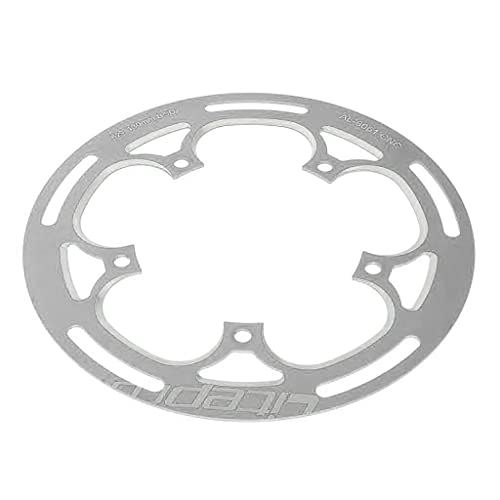 Harilla Fahrrad-Kettenblattschutz für Mountainbikes BCD130 52T Kettenschutz Aluminiumlegierung Kettenblattschutz Kettenblattschutz Harilla Fahrrad-Kettenblattschutz für Mountainbikes BCD130 52T Kettenschutz Aluminiumlegierung Kettenblattschutz Kettenblattschutz von Harilla
