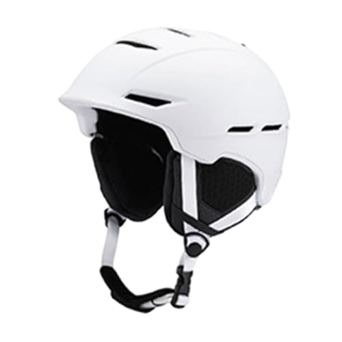 Harilla Kopfbedeckung für Skihelm, verstellbare Passform mit herausnehmbarem Futter, bequem, atmungsaktiv, leicht, tragbarer Wintersporthelm, L White von Harilla