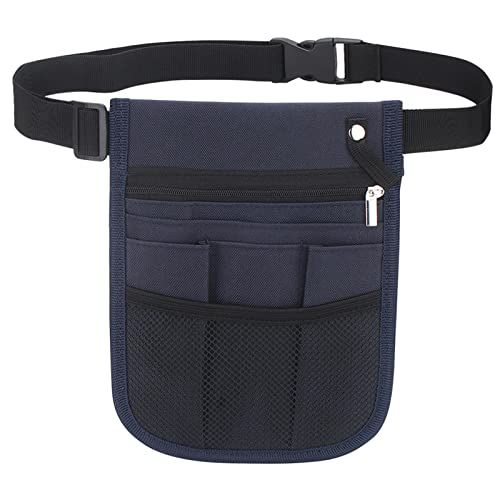 Harilla Krankenschwestertasche Gürteltasche, Krankenpflege-Gürteltasche -Organizer Medicals Utility Kit Pflegewerkzeug für Apotheker Stethoskope, Blau von Harilla