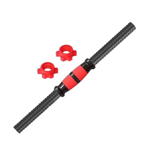 Harilla Langhantelstange mit Gewindegriffen, langlebig, tragbar, Rutschfester Griff mit Schnalle, Hanteln, Gewichte-Set für Sport, Büro, Zuhause, 55cm Harilla Langhantelstange mit Gewindegriffen, langlebig, tragbar, Rutschfester Griff mit Schnalle, Hanteln, Gewichte-Set für Sport, Büro, Zuhause, 55cm von Harilla